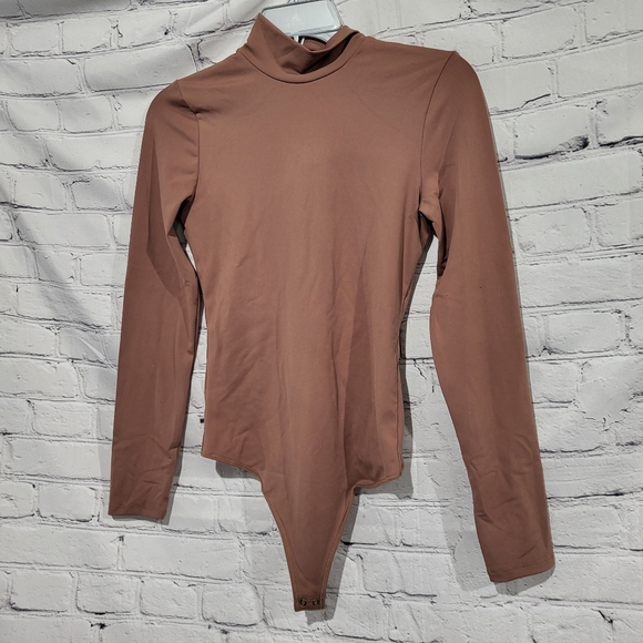 Abercrombie and fitch soft a&f mock neck bodysuit - Picture 1 of 4